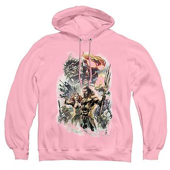 Aquaman Movie King Of Atlantis Adult Pull Over Hoodie