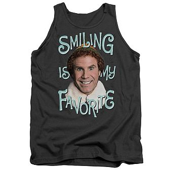 Elf Smiling Adult Tank Top