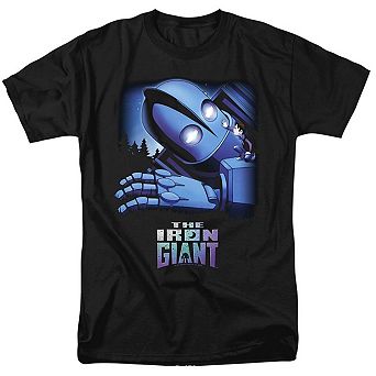 Iron Giant Giant And Hogarth Short Sleeve Adult T-shirt
