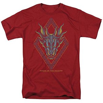 House Of The Dragon Dragon Head Short Sleeve Adult T-shirt