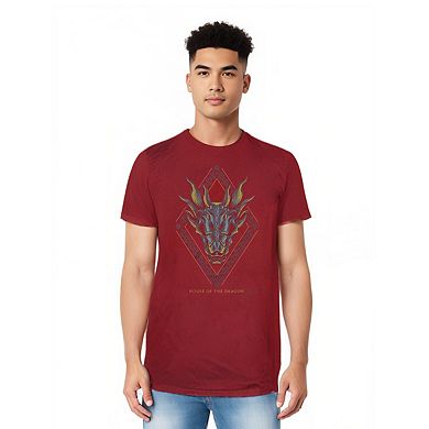 House Of The Dragon Dragon Head Short Sleeve Adult T-shirt