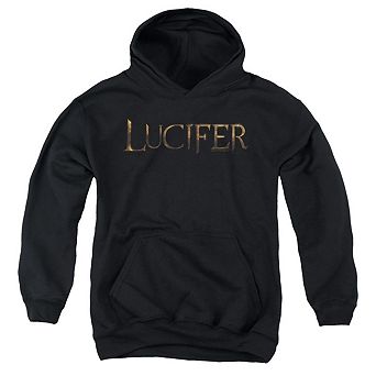 Lucifer Lucifer Logo Youth Pull Over Hoodie