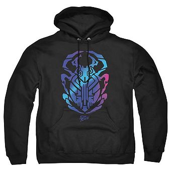 Blue Beetle Scarab Adult Pull Over Hoodie