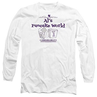Gilmore Girls Als Pancake World Long Sleeve Adult T-shirt