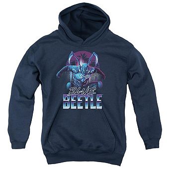 Blue Beetle City Protector Youth Pull Over Hoodie