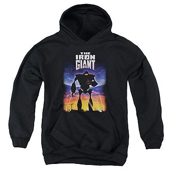Iron Giant Poster Youth Pull Over Hoodie