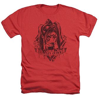 Batman Arkham Knight Diamond Adult Heather T-shirt