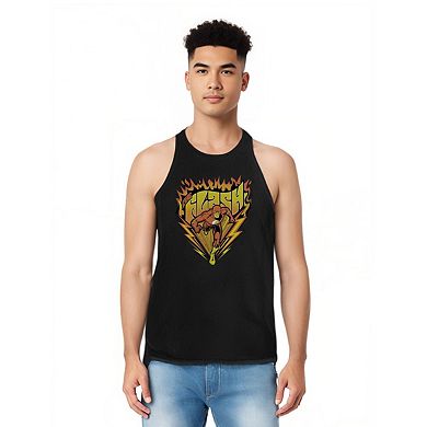 Dc Comics Flash Blazing Speed Adult Tank Top