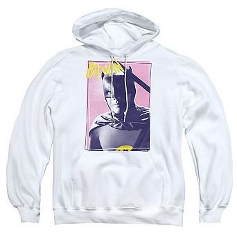 Batman Classic Tv Wayne 80s Adult Pull Over Hoodie
