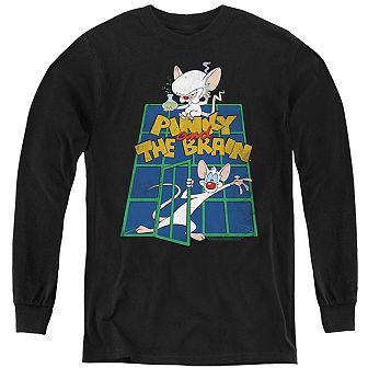 Pinky And The Brain Ol Standard Youth Long Sleeve Sweatshirt