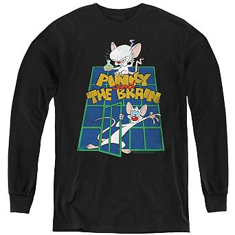 Pinky And The Brain Ol Standard Youth Long Sleeve Sweatshirt