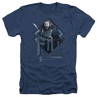 The Hobbit Fili Adult Heather T-shirt