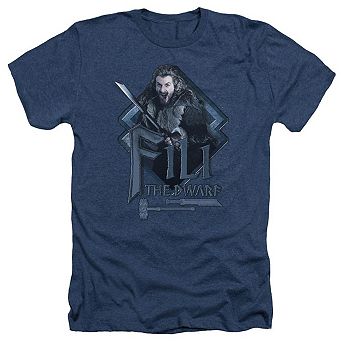 The Hobbit Fili Adult Heather T-shirt