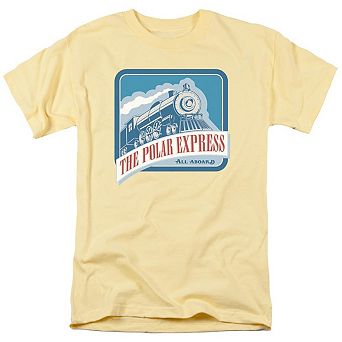 Polar Express All Aboard Short Sleeve Adult T-shirt