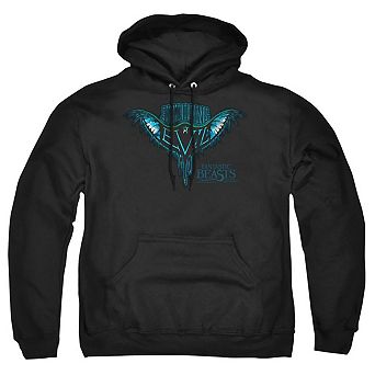 Fantastic Beasts Swooping Evil Adult Pull Over Hoodie