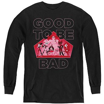Dc Comics Superhero Girls Good To Be Bad Youth Long Sleeve Sweatshirt