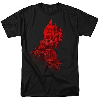 The Batman (2022) News Silhouette Short Sleeve Adult T-shirt