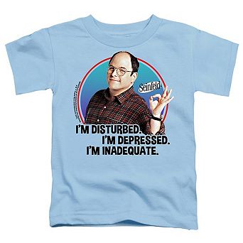 Seinfeld George All Short Sleeve Toddler T-Shirt