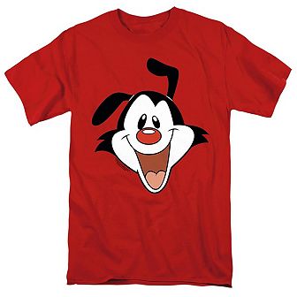 Animaniacs Yakko Head Short Sleeve Adult T-shirt