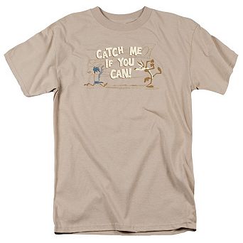 Looney Tunes Catch Me Short Sleeve Adult T-shirt