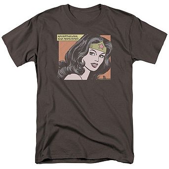 Wonder Woman She Persisted Short Sleeve Adult T-shirt