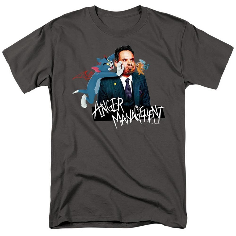 Tom And Jerry Movie Anger Management Short Sleeve Adult T-shirt