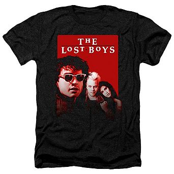 The Lost Boys Michael David Star Adult Heather T-shirt
