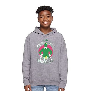 Elf Cotton Headed Youth Pull Over Hoodie