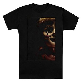 Annabelle Doll Tear Short Sleeve Adult T-shirt
