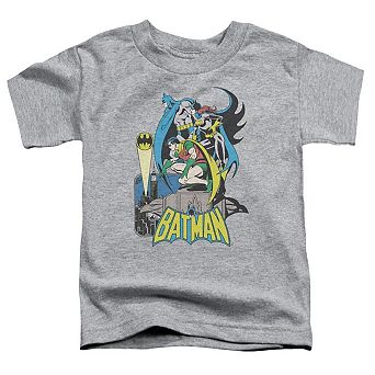 DC Comics Batman Heroic Trio Short Sleeve Toddler T-Shirt