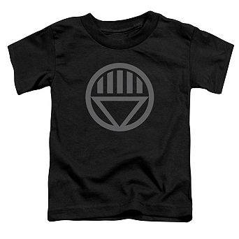 Green Lantern Grey Emblem Short Sleeve Toddler T-shirt