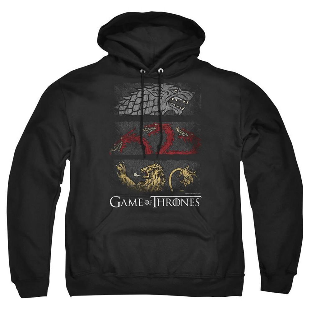 Game Of Thrones Sigil Banners Adult Pull Over Hoodie