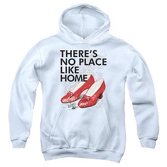 Wizard Of Oz No Place Like Home Youth Pull Over Hoodie