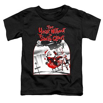 The Year Without A Santa Claus Santa Poster Short Sleeve Toddler T-Shirt