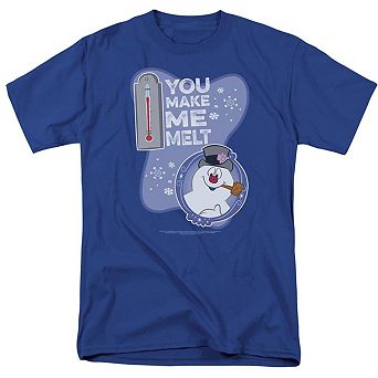 Frosty The Snowman Melt Short Sleeve Adult T-shirt