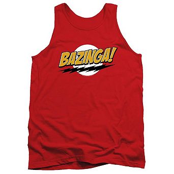 Big Bang Theory Bazinga Adult Tank Top