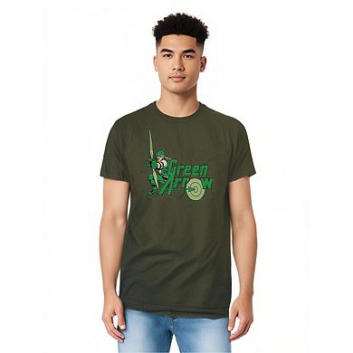 Dc Comics Green Arrow Green Arrow Adult Heather T-shirt