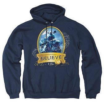 Polar Express True Believer Adult Pull Over Hoodie