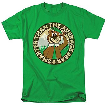 Yogi Bear Smarter Than Average Short Sleeve Adult T-shirt