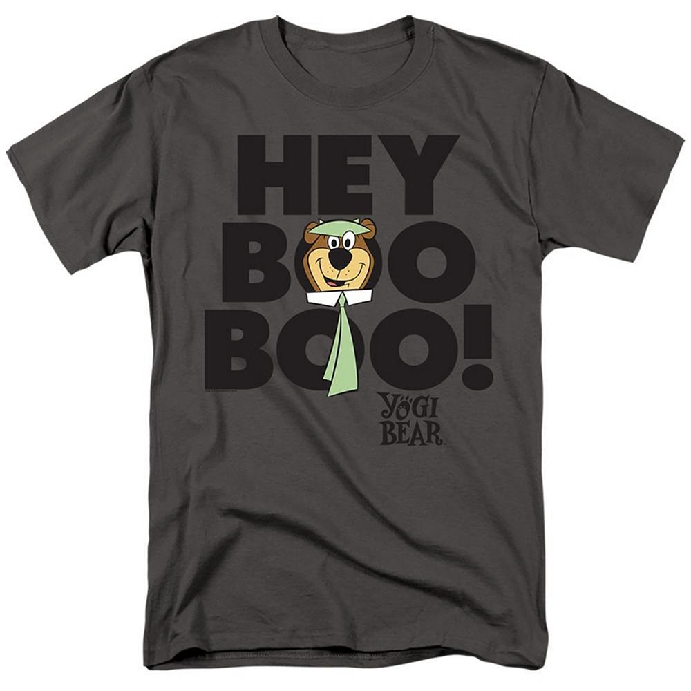 Yogi Bear Hey Boo Boo Short Sleeve Adult T-shirt