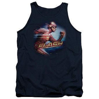 The Flash Fastest Man Adult Tank Top