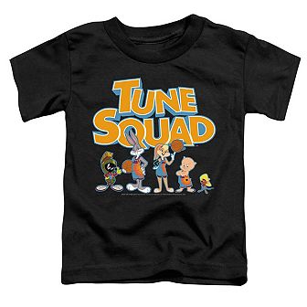 Space Jam 2 Tune Squad Letters Short Sleeve Toddler T-Shirt