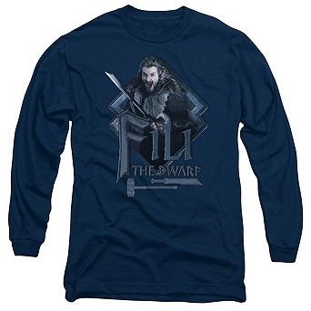 The Hobbit Fili Long Sleeve Adult T-shirt
