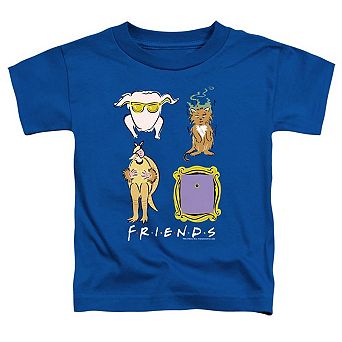 Friends Sybmols Short Sleeve Toddler T-Shirt