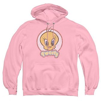 Looney Tunes Retro Tweety Adult Pull Over Hoodie