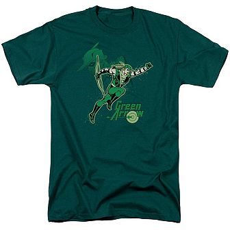 Dc Comics Green Arrow Green Arrow In Action Short Sleeve Adult T-shirt