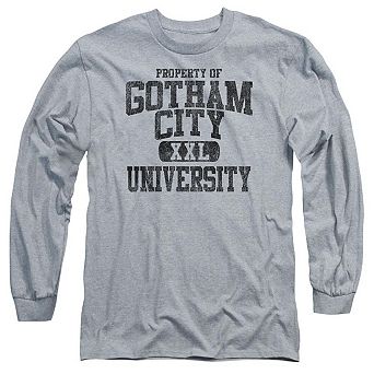 Batman Property Of Gcu Long Sleeve Adult T-shirt