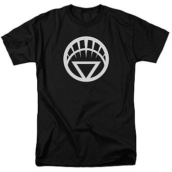 Green Lantern White Emblem Short Sleeve Adult T-shirt
