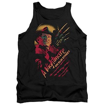 Nightmare On Elm Street Freddy Claws Adult Tank Top