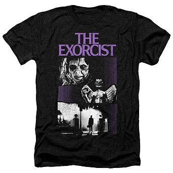 The Exorcist What An Excellent Day Adult Heather T-shirt